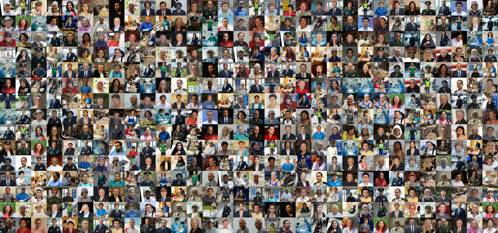 Dense mosaic of 480 edited outputs from FLUX.2-dev, Step1X-Edit-v1p2, and Qwen-Image-Edit-2511.